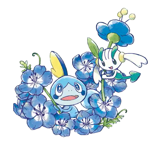 blue blue eyes sobble and flabebe